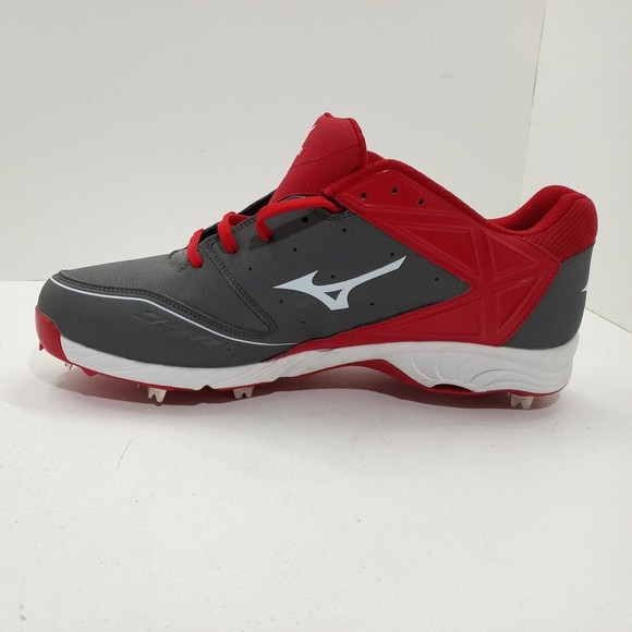 Mizuno 9 Spike Swagger 2 Low Metal Baseball Cleats Mens Sz 16 New No Box or Tags - Picture 7 of 12